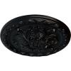 image11 34OD x 38P Stockport Ceiling MedallionHandPainted Jet Black