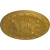 image11 34OD x 38P Stockport Ceiling MedallionHandPainted Pharaohs Gold