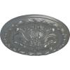 image11 34OD x 38P Stockport Ceiling MedallionHandPainted Platinum
