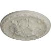 image11 34OD x 38P Stockport Ceiling MedallionHandPainted Pot of Cream Crackle