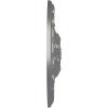 image11 34OD x 38P Stockport Ceiling MedallionHandPainted Silver