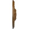 image11 34OD x 38P Stockport Ceiling MedallionHandPainted Smokey Topaz