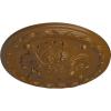 image11 34OD x 38P Stockport Ceiling MedallionHandPainted Smokey Topaz