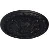 image11 34OD x 38P Stockport Ceiling MedallionHandPainted Steel Gray