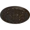 image11 34OD x 38P Stockport Ceiling MedallionHandPainted Stone Hearth