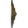 image13 14OD x 12P Classic Ceiling Medallion Fits Canopies up to 4 18Brass Metallic Series