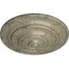 image13 14OD x 12P Classic Ceiling Medallion Fits Canopies up to 4 18Castle Stone Crackle Flat Finish