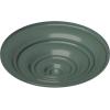image13 14OD x 12P Classic Ceiling Medallion Fits Canopies up to 4 18Cloud Burst Flat Finish