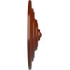 image13 14OD x 12P Classic Ceiling Medallion Fits Canopies up to 4 18Firebrick Flat Finish