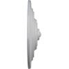image13 14OD x 12P Classic Ceiling Medallion Fits Canopies up to 4 18Frost Flat Finish