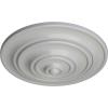 image13 14OD x 12P Classic Ceiling Medallion Fits Canopies up to 4 18Frost Flat Finish