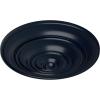 image13 14OD x 12P Classic Ceiling Medallion Fits Canopies up to 4 18Midnight Dream Flat Finish