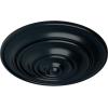 image13 14OD x 12P Classic Ceiling Medallion Fits Canopies up to 4 18Night Shade Flat Finish
