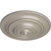 image13 14OD x 12P Classic Ceiling Medallion Fits Canopies up to 4 18Pearl White Metallic Series