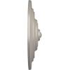 image13 14OD x 12P Classic Ceiling Medallion Fits Canopies up to 4 18Pearl White Metallic Series