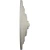 image13 14OD x 12P Classic Ceiling Medallion Fits Canopies up to 4 18Pot of Cream Crackle Flat Finish