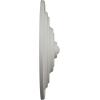 image13 14OD x 12P Classic Ceiling Medallion Fits Canopies up to 4 18Pot of Cream Flat Finish