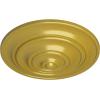 image13 14OD x 12P Classic Ceiling Medallion Fits Canopies up to 4 18Rich Gold Metallic Series