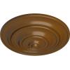image13 14OD x 12P Classic Ceiling Medallion Fits Canopies up to 4 18Smokey Topaz Flat Finish