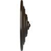 image13 14OD x 12P Classic Ceiling Medallion Fits Canopies up to 4 18Stone Hearth Flat Finish