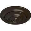 image13 14OD x 12P Classic Ceiling Medallion Fits Canopies up to 4 18Stone Hearth Flat Finish