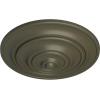 image13 14OD x 12P Classic Ceiling Medallion Fits Canopies up to 4 18Witch Hazel Flat Finish