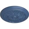 image16 78OD x 58P Vienna Ceiling Medallion Fits Canopies up to 3 14Americana Flat Finish