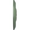 image16 78OD x 58P Vienna Ceiling Medallion Fits Canopies up to 3 14Athenian Green Flat Finish