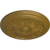 image16 78OD x 58P Vienna Ceiling Medallion Fits Canopies up to 3 14Gold Rush Metallic Series