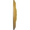 image16 78OD x 58P Vienna Ceiling Medallion Fits Canopies up to 3 14Iridescent Gold Metallic Series