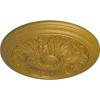 image16 78OD x 58P Vienna Ceiling Medallion Fits Canopies up to 3 14Pharaohs Gold Metallic Series