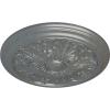 image16 78OD x 58P Vienna Ceiling Medallion Fits Canopies up to 3 14Platinum Metallic Series