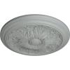 image16 78OD x 58P Vienna Ceiling Medallion Fits Canopies up to 3 14Primed