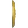 image16 78OD x 58P Vienna Ceiling Medallion Fits Canopies up to 3 14Rich Gold Metallic Series