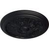 image16 78OD x 58P Vienna Ceiling Medallion Fits Canopies up to 3 14Steel Gray Metallic Series