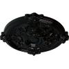 image17 38OD x 1 34P Hamilton Ceiling Medallion Fits Canopies up to 3 34Black Pearl Metallic Series