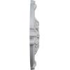 image17 38OD x 1 34P Hamilton Ceiling Medallion Fits Canopies up to 3 34Frost Flat Finish
