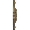 image17 38OD x 1 34P Hamilton Ceiling Medallion Fits Canopies up to 3 34Mississippi Mud Flat Finish