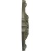 image17 38OD x 1 34P Hamilton Ceiling Medallion Fits Canopies up to 3 34Painted Turtle Flat Finish