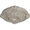 image17 38OD x 1 34P Hamilton Ceiling Medallion Fits Canopies up to 3 34Pearl White Metallic Series