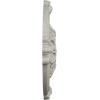 image17 38OD x 1 34P Hamilton Ceiling Medallion Fits Canopies up to 3 34Pot of Cream Crackle Flat Finish