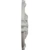 image17 38OD x 1 34P Hamilton Ceiling Medallion Fits Canopies up to 3 34Pot of Cream Flat Finish