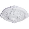 image17 38OD x 1 34P Hamilton Ceiling Medallion Fits Canopies up to 3 34Primed