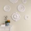 image17 38OD x 1 34P Hamilton Ceiling Medallion Fits Canopies up to 3 34Primed