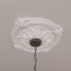image17 38OD x 1 34P Hamilton Ceiling Medallion Fits Canopies up to 3 34Primed