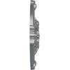 image17 38OD x 1 34P Hamilton Ceiling Medallion Fits Canopies up to 3 34Silver Metallic Series