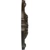 image17 38OD x 1 34P Hamilton Ceiling Medallion Fits Canopies up to 3 34Stone Hearth Crackle Flat Finish