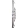 image17 38OD x 1 34P Hamilton Ceiling Medallion Fits Canopies up to 3 34Ultra Pure White Flat Finish