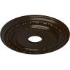 image17 78OD x 3 58ID x 1 14P Dublin Ceiling Medallion Fits Canopies up to 5 18Bronze Metallic Series