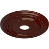 image17 78OD x 3 58ID x 1 14P Dublin Ceiling Medallion Fits Canopies up to 5 18Brushed Mahogany Flat Finish